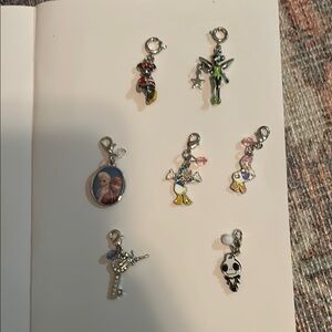 Assorted Disney Character Charm Set